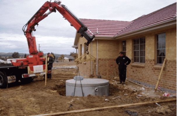 Concrete rainwater Tanks