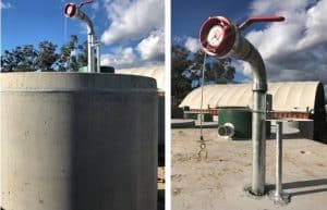 We Provide Storz Fittings With Our Fire Fighting Water Tanks