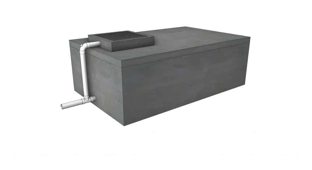 Build Waterproof Concrete Water Tank Concrete Water Tank Rain Cycle