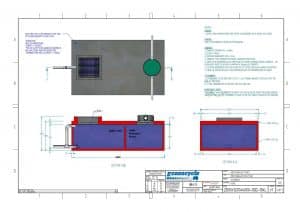 Combined OSD-Rainwater Tank